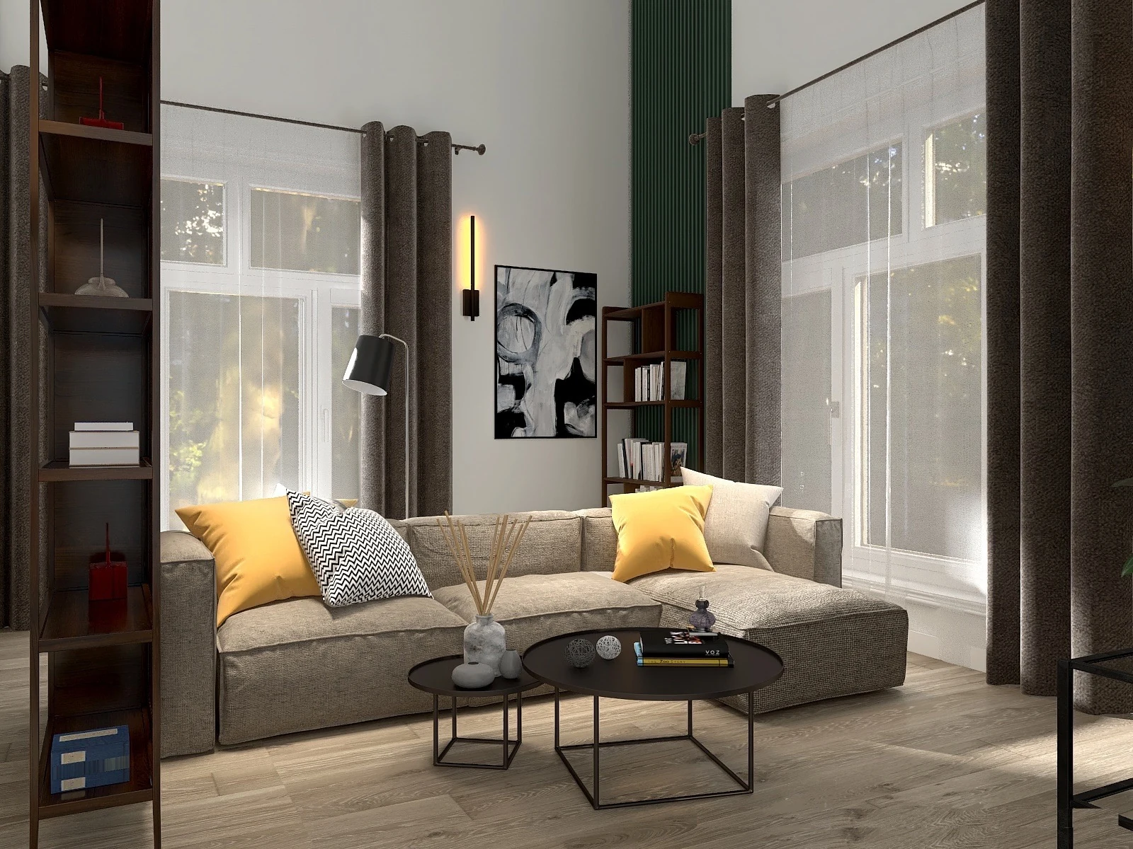 Кухня-Гостиная гамма